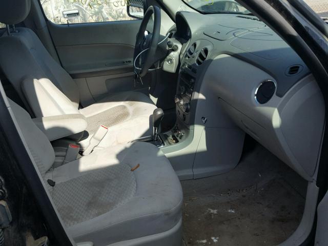3GNDA13D47S603188 - 2007 CHEVROLET HHR LS BLACK photo 5