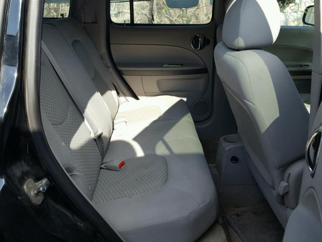 3GNDA13D47S603188 - 2007 CHEVROLET HHR LS BLACK photo 6