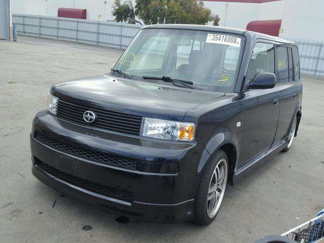 JTLKT334264037895 - 2006 TOYOTA SCION XB შავი ფოტო 2