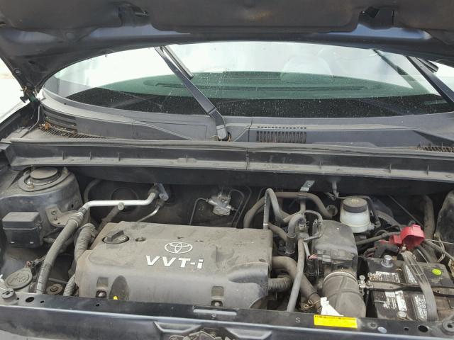 JTLKT334264037895 - 2006 TOYOTA SCION XB შავი ფოტო 7