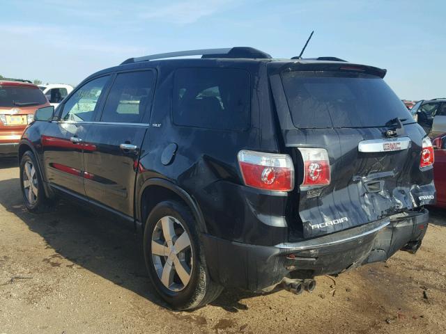 1GKLVMED4AJ191715 - 2010 GMC ACADIA SLT 黑色 照片 3