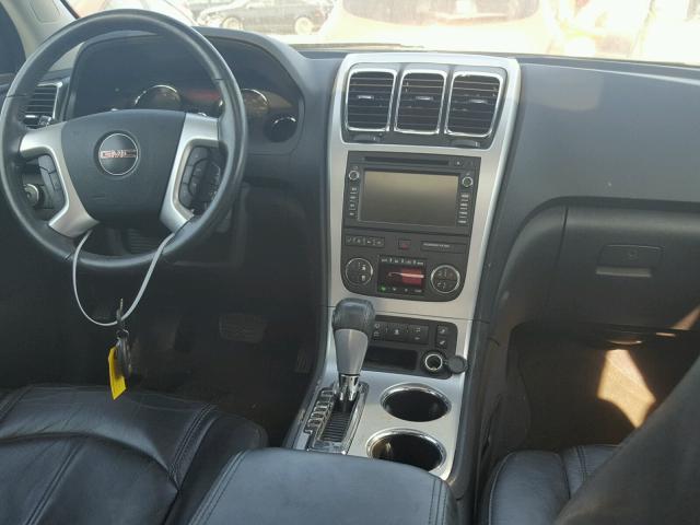 1GKLVMED4AJ191715 - 2010 GMC ACADIA SLT 黑色 照片 9