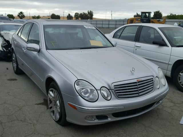 WDBUF70J23A210856 - 2003 MERCEDES-BENZ E 500 SILVER photo 1