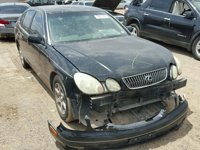 JT8BD69S530175352 - 2003 LEXUS GS 300 BLACK photo 1