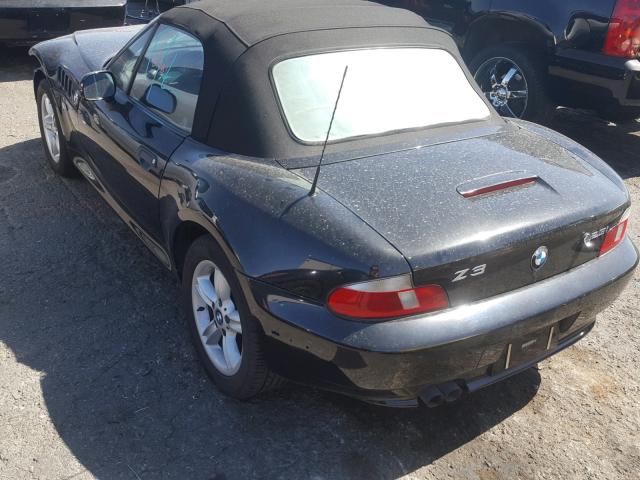 WBACN33451LK46411 - 2001 BMW Z3 2.5 BLACK photo 3