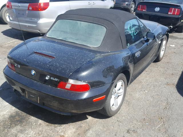 WBACN33451LK46411 - 2001 BMW Z3 2.5 BLACK photo 4