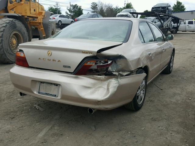 19UUA56721A013622 - 2001 ACURA 3.2TL TAN photo 4