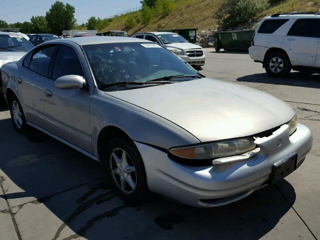 1G3NL52T8YC412050 - 2000 OLDSMOBILE ALERO GL GRAY photo 1