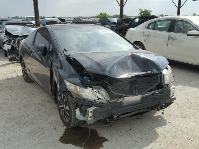 2HGFG3B05DH505510 - 2013 HONDA CIVIC EXL BLACK photo 1