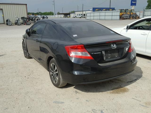 2HGFG3B05DH505510 - 2013 HONDA CIVIC EXL შავი ფოტო 3