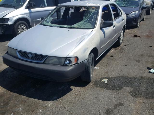 1N4AB41DXWC713329 - 1998 NISSAN SENTRA E GRAY photo 2