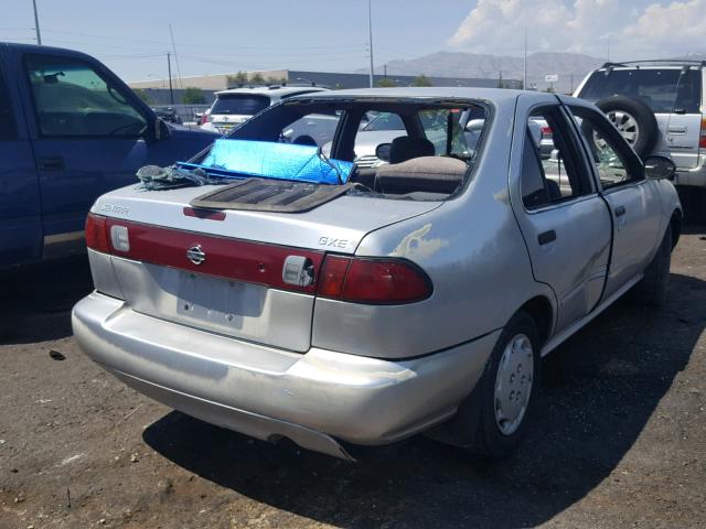 1N4AB41DXWC713329 - 1998 NISSAN SENTRA E GRAY photo 4