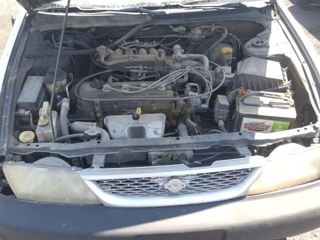 1N4AB41DXWC713329 - 1998 NISSAN SENTRA E GRAY photo 7