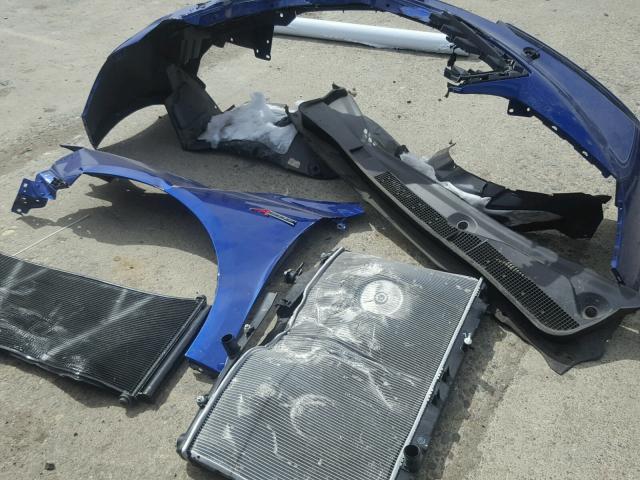 19UUB2F64JA000096 - 2018 ACURA TLX TECH+A BLUE photo 9