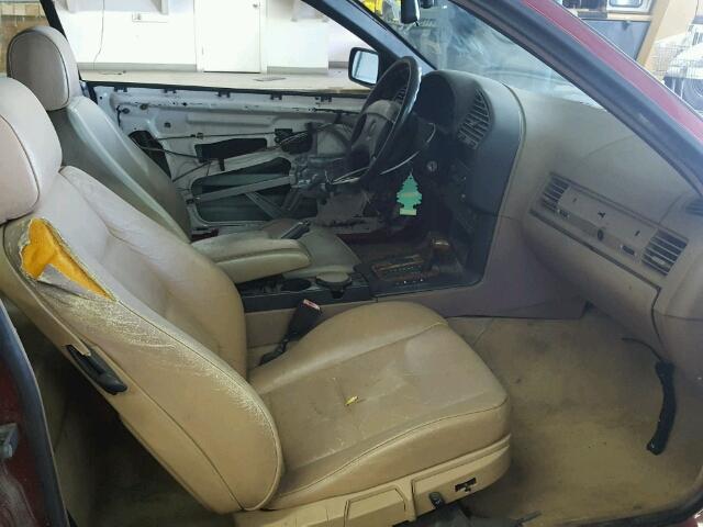 WBABJ6324SJD38794 - 1995 BMW 325 IC AUT BURGUNDY photo 5