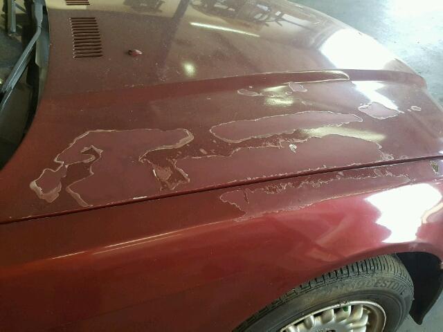 WBABJ6324SJD38794 - 1995 BMW 325 IC AUT BURGUNDY photo 9