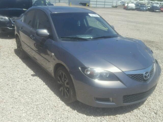 JM1BK12F071646069 - 2007 MAZDA 3 I GRAY photo 1