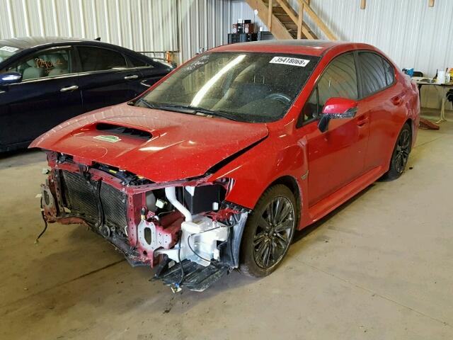 JF1VA1G60H9824855 - 2017 SUBARU WRX LIMITE RED photo 2