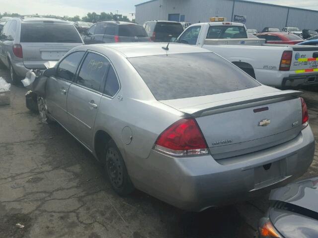 2G1WD58C869172309 - 2006 CHEVROLET IMPALA SUP SILVER photo 3