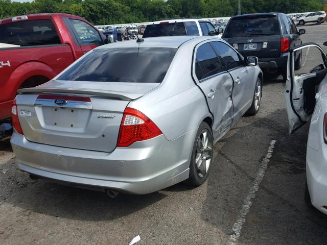 3FAHP0KC3AR219385 - 2010 FORD FUSION SPO SILVER photo 9