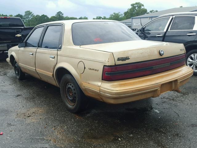 1G4AG55N3P6466168 - 1993 BUICK CENTURY SP GOLD photo 3