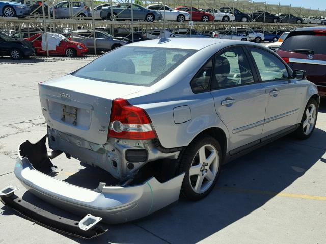 YV1MH682X62185281 - 2006 VOLVO S40 T5 SILVER photo 4