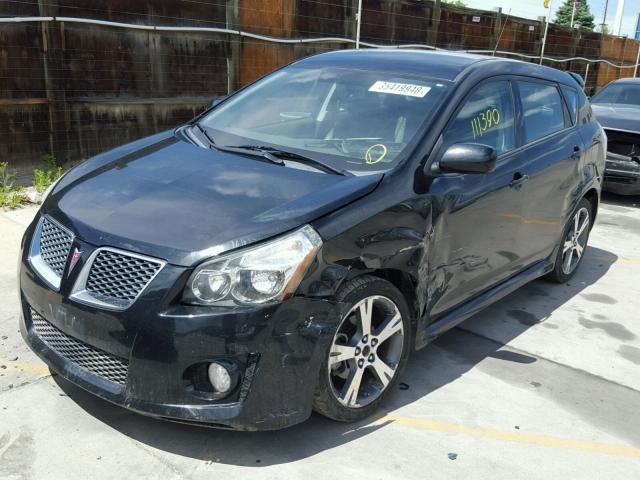 5Y2SR67009Z462476 - 2009 PONTIAC VIBE GT BLACK photo 2