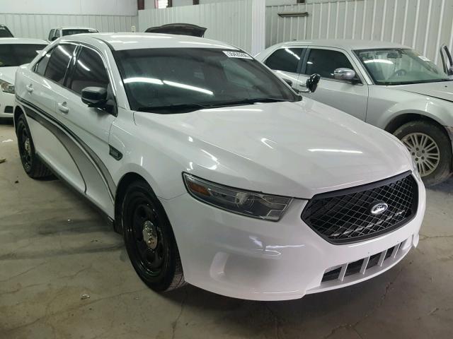 1FAHP2M82DG124705 - 2013 FORD TAURUS POL WHITE photo 1