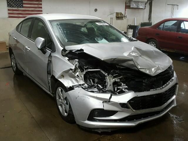 3G1BB5SM3HS529200 - 2017 CHEVROLET CRUZE LS SILVER photo 1