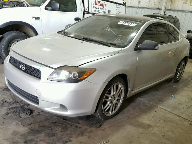 JTKDE167680220941 - 2008 TOYOTA SCION TC 银色 照片 2