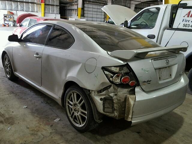 JTKDE167680220941 - 2008 TOYOTA SCION TC 银色 照片 3