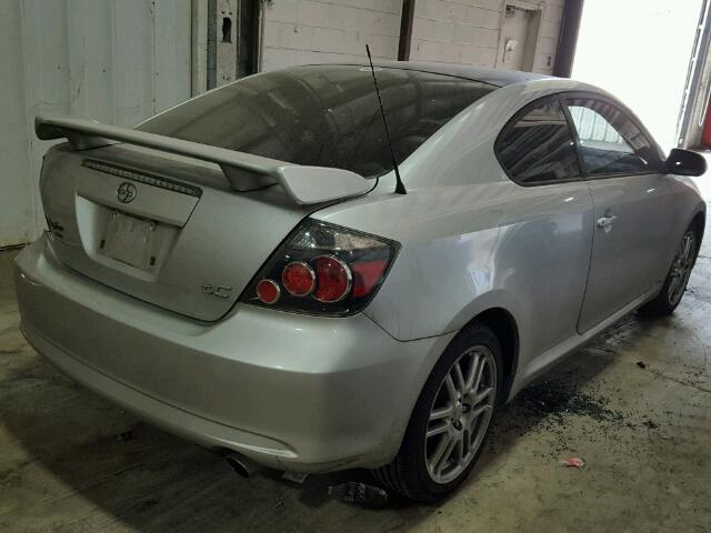 JTKDE167680220941 - 2008 TOYOTA SCION TC 银色 照片 4
