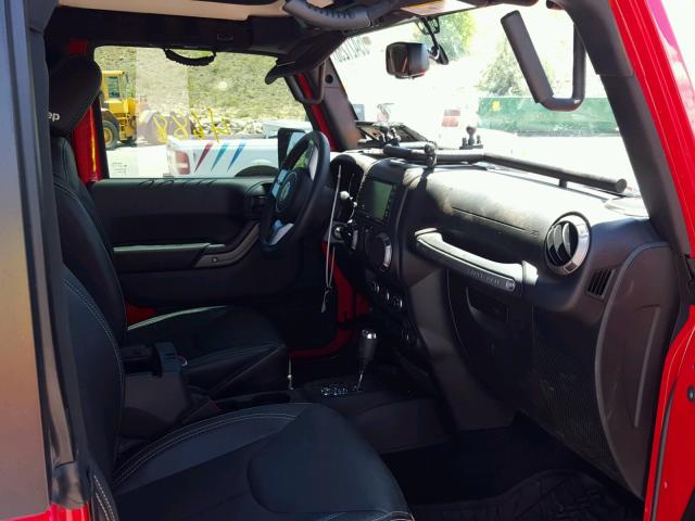 1C4AJWAG9JL848216 - 2018 JEEP WRANGLER S 红色 照片 5