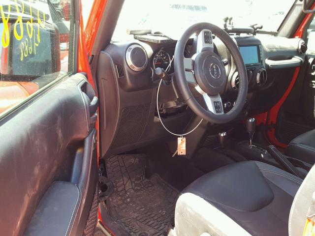 1C4AJWAG9JL848216 - 2018 JEEP WRANGLER S 红色 照片 9