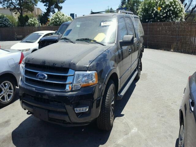 1FMJK1JT7FEF48338 - 2015 FORD EXPEDITION BLACK photo 2