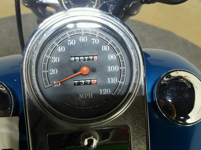 1HD1BKL10SY048518 - 1995 HARLEY-DAVIDSON FXST CUSTO BLUE photo 10