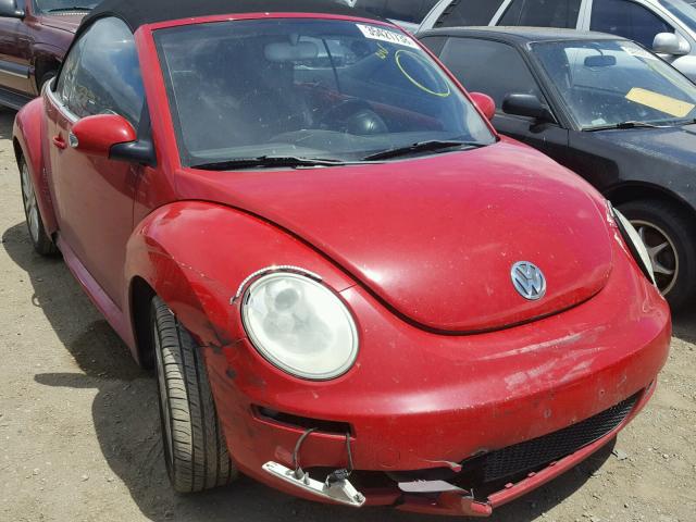 3VWRG31Y78M403844 - 2008 VOLKSWAGEN NEW BEETLE 红色 照片 1