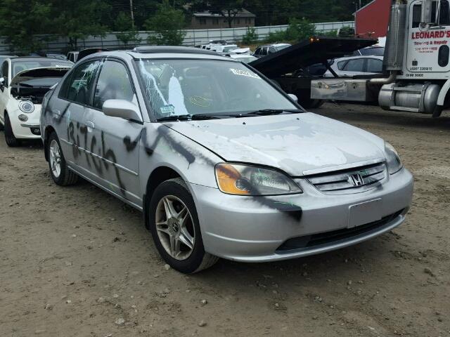 2HGES26703H502136 - 2003 HONDA CIVIC SILVER photo 1