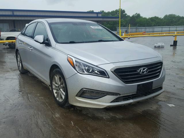 5NPE24AA1FH141606 - 2015 HYUNDAI SONATA ECO SILVER photo 1