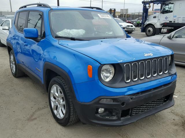 ZACCJABT2FPB48239 - 2015 JEEP RENEGADE L BLUE photo 1