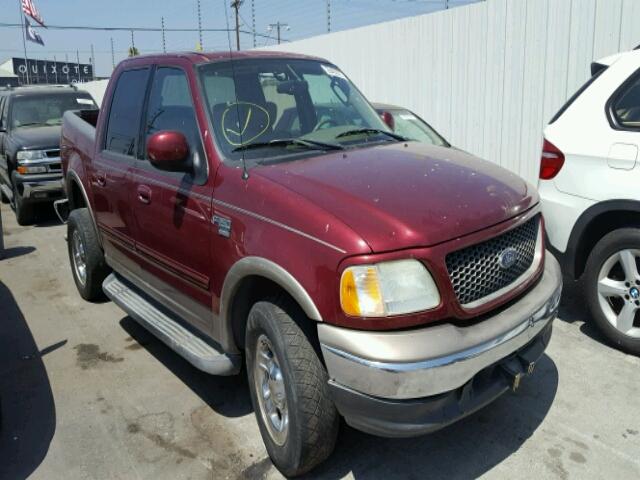 1FTRW07L13KA57161 - 2003 FORD F150 SUPER BURGUNDY photo 1