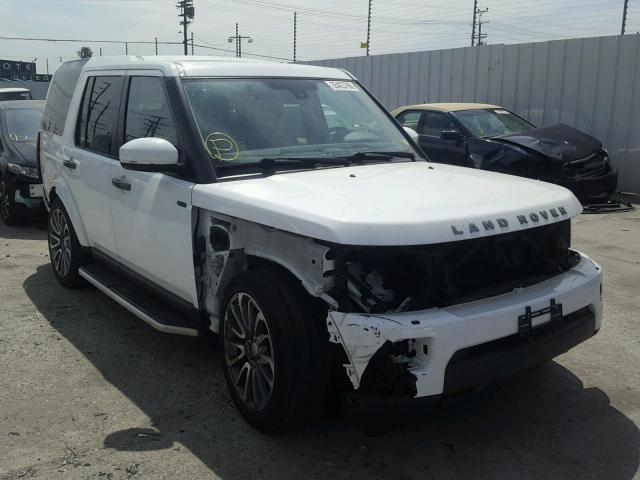 SALAG2V64FA772585 - 2015 LAND ROVER LR4 HSE WHITE photo 1