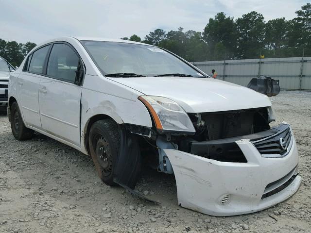 3N1AB6AP5AL709401 - 2010 NISSAN SENTRA 2.0 WHITE photo 1