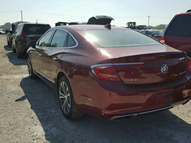 1G4ZP5SS7HU154610 - 2017 BUICK LACROSSE E RED photo 3