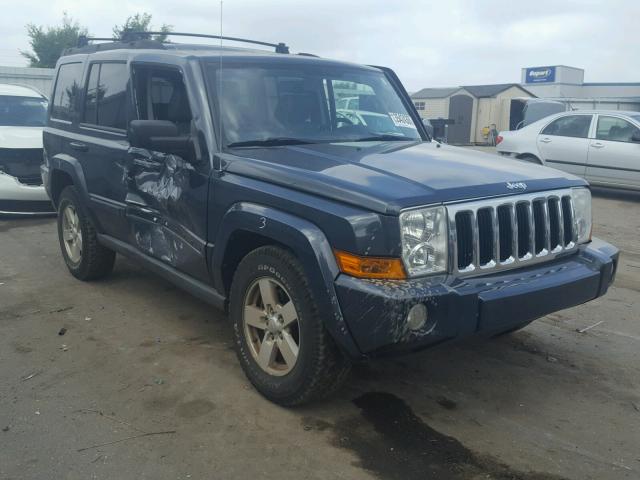 1J8HH48P27C533411 - 2007 JEEP COMMANDER BLUE photo 1