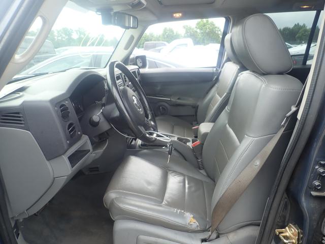 1J8HH48P27C533411 - 2007 JEEP COMMANDER BLUE photo 5