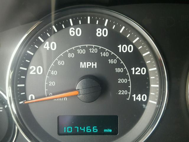 1J8HH48P27C533411 - 2007 JEEP COMMANDER BLUE photo 8