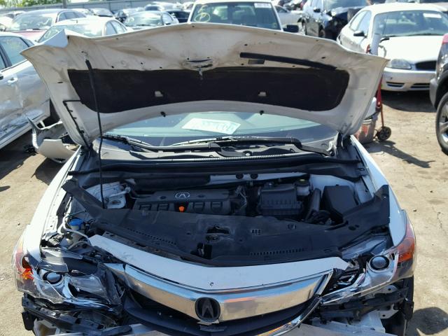 19VDE1F37EE008761 - 2014 ACURA ILX 20 WHITE photo 7