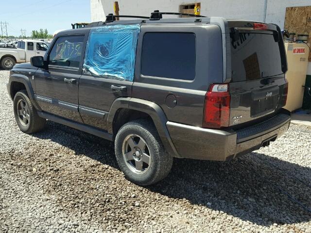 1J8HG48N46C122771 - 2006 JEEP COMMANDER GRAY photo 3