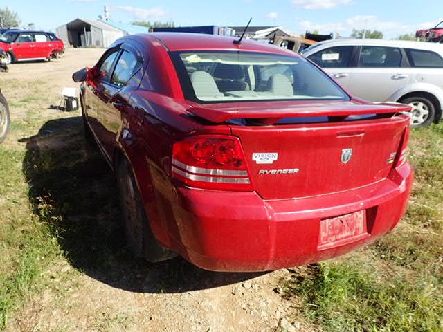 1B3LC56R68N629060 - 2008 DODGE AVENGER SX RED photo 3